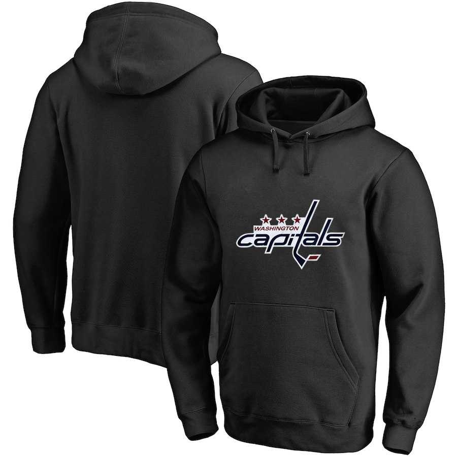Washington Capitals Black All Stitched Pullover Hoodie,We sell and wholesale Washington Capitals Black All Stitched Pullover Hoodie on line form chian!